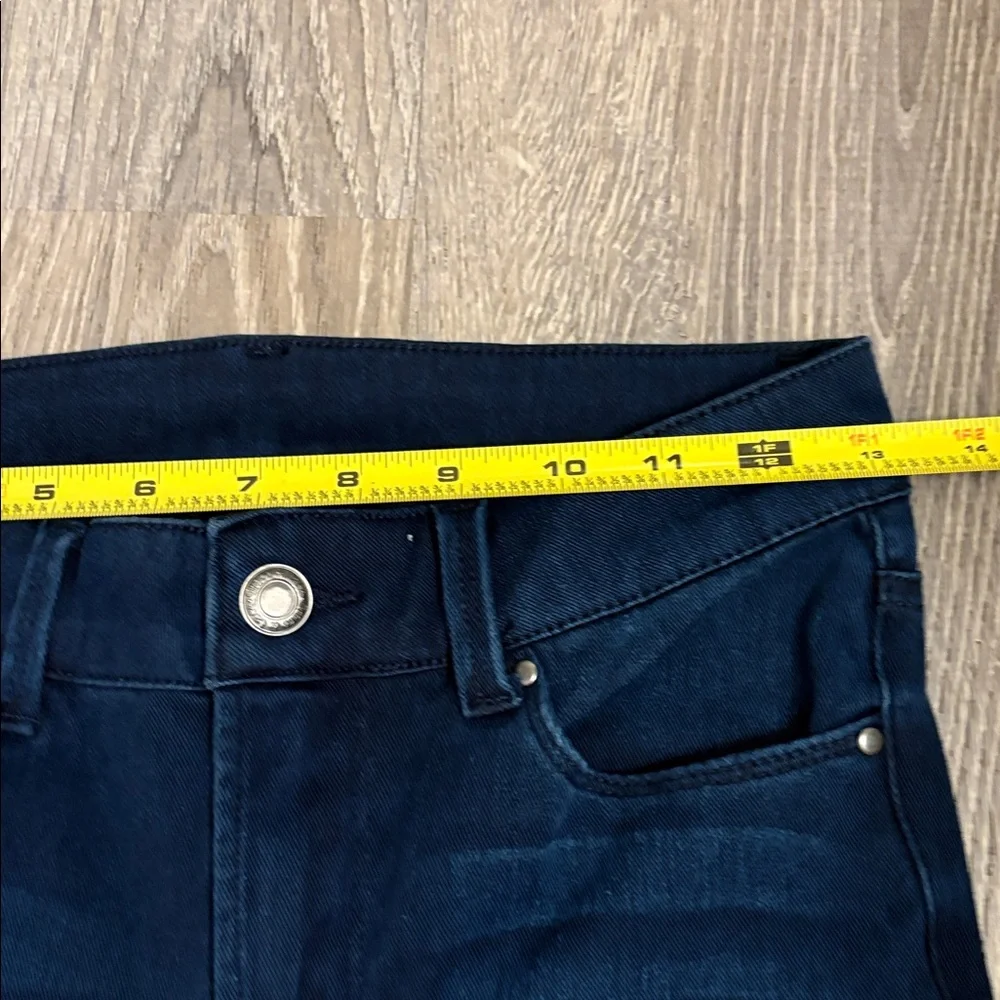 Grace & Lace Women's Blue Stretch cropped Jeans 4‎